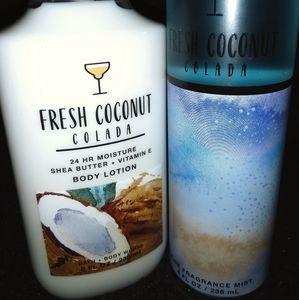 Fresh Coconut Colada Set 🥥